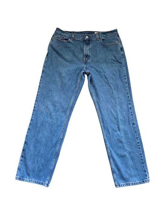 Levi's Denim - Vintage Levis 505 Jeans Womens 16 MIS S Lower Rise Straight Leg Denim USA Made